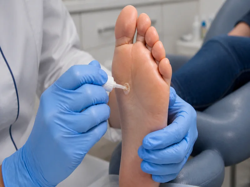 Gezielte Warzentherapie